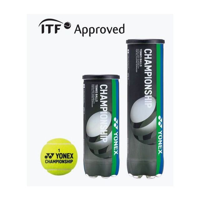 Yonex Championship tennis ballen (4 can)